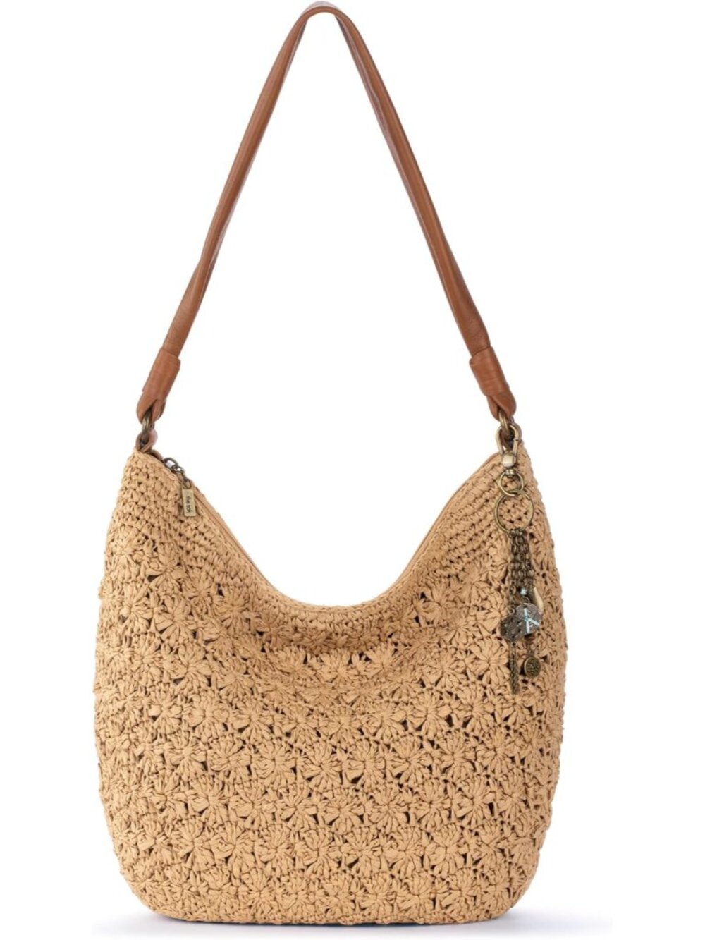 Sequoia Hobo Bag - Hand Crochet Large Women's Purse for Everyday & Travel - Dura